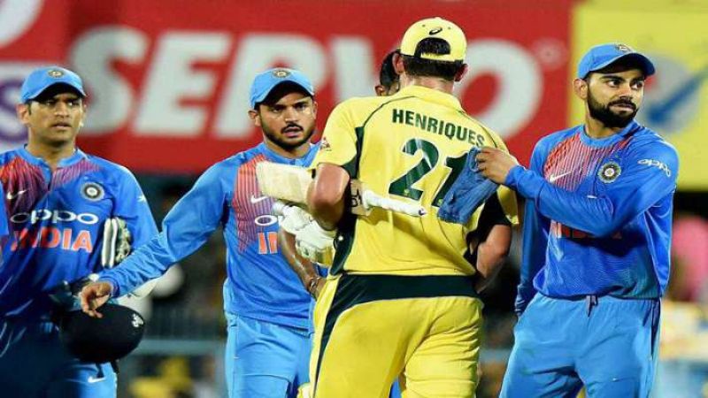 Team India And Australia