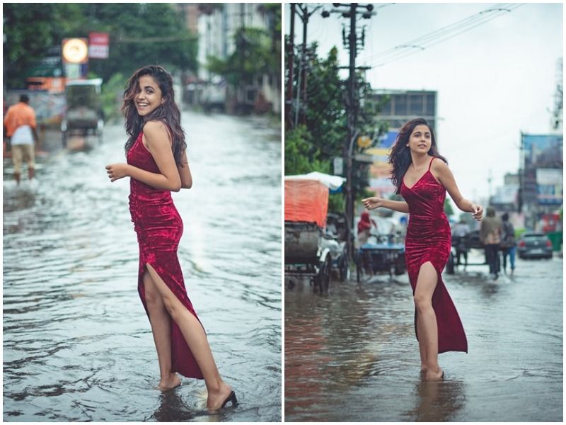 Fashion student does photoshoot on flooded streets of Patna; pics viral