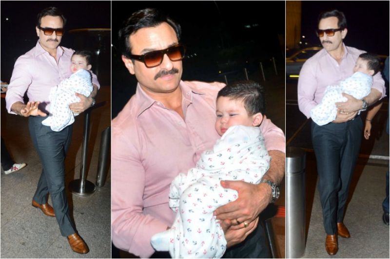 saif with his son