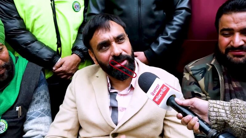 Babbu mann at Delhi Protest 