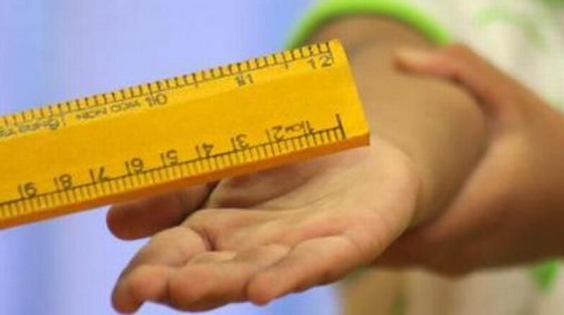 5th class Student Beaten by Teacher 