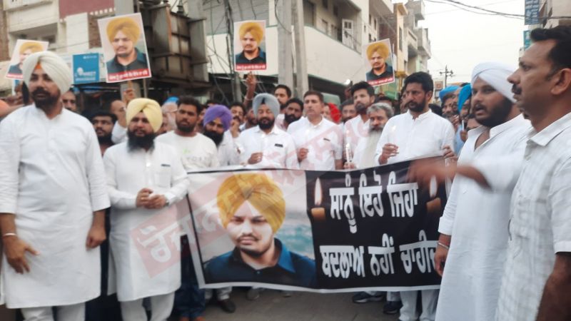 Punjab Congress Candle March