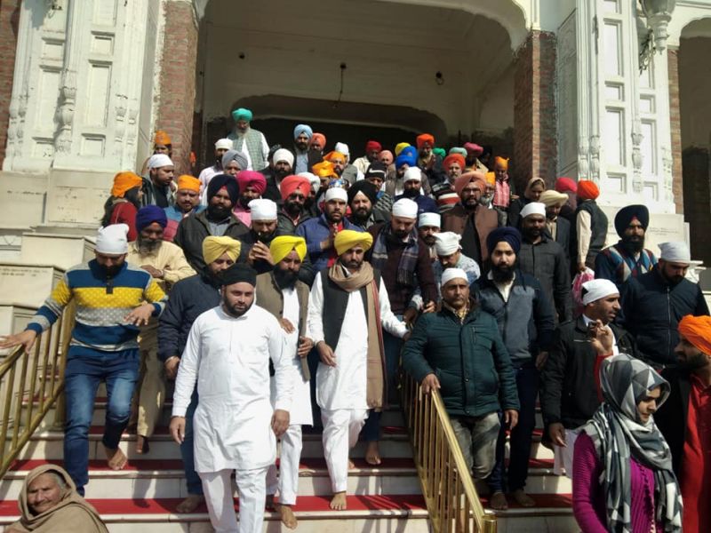 Bhagwant Mann in Amritsar