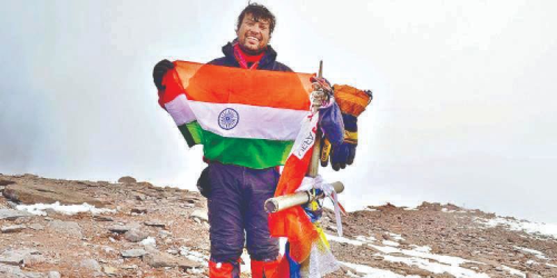 first Indian to climb Mt Giluwe 