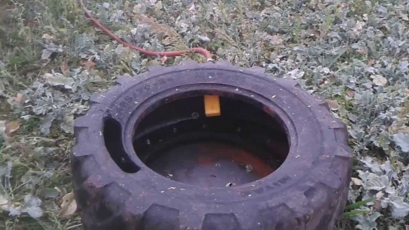  water in tyre
