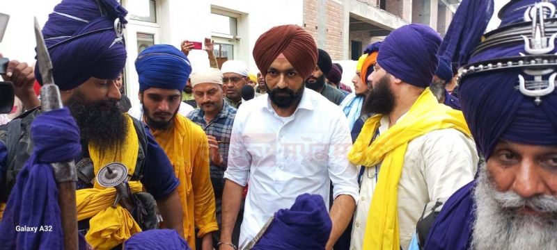 Mastaney star cast at Gurudwara Burj Akali Baba Phula Singh