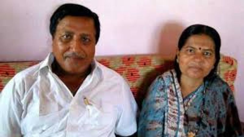 Manju verma with Husband