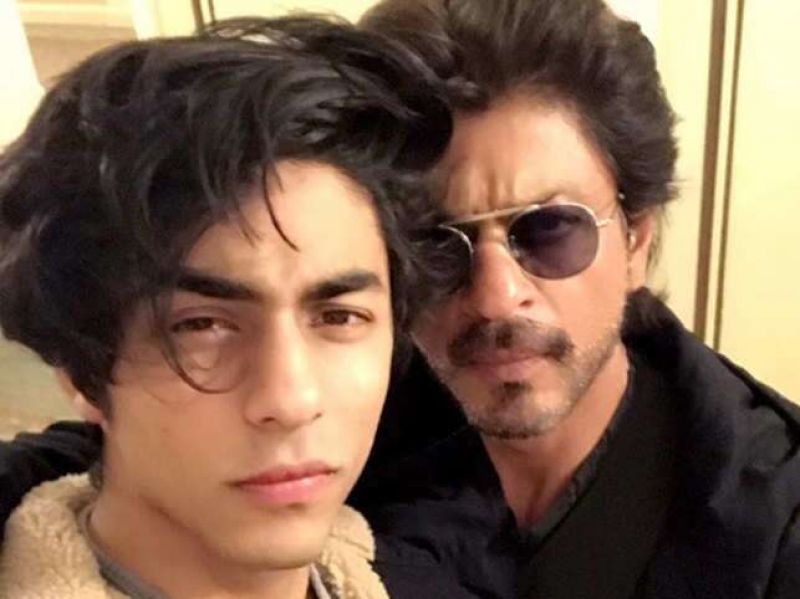 Shah Rukh and His Son Aryan 