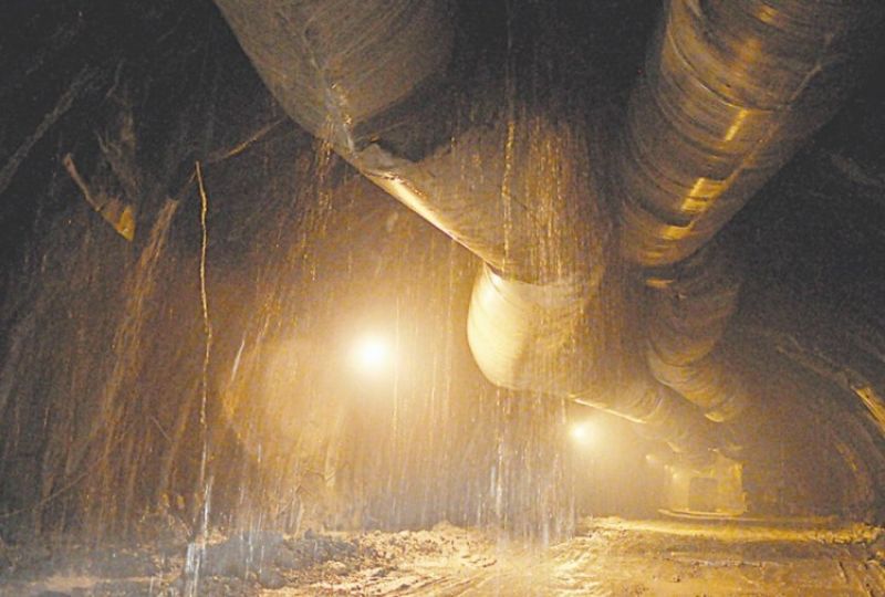 Seri Nala obstacle in Rohtang tunnel construction