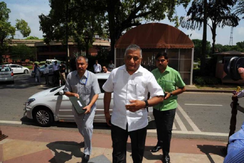 Minister external affairs VK Singh will go to iraq