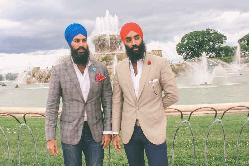 jagmeet singh with brother