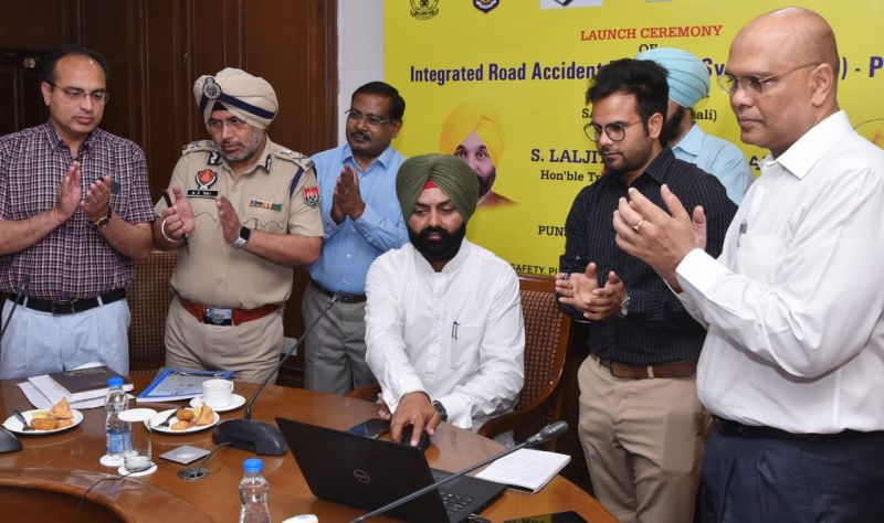Transport Minister launches Integrated Road Accident Database Project in Punjab