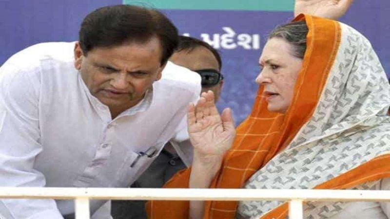 Ahmed patel and Sonia gandhi