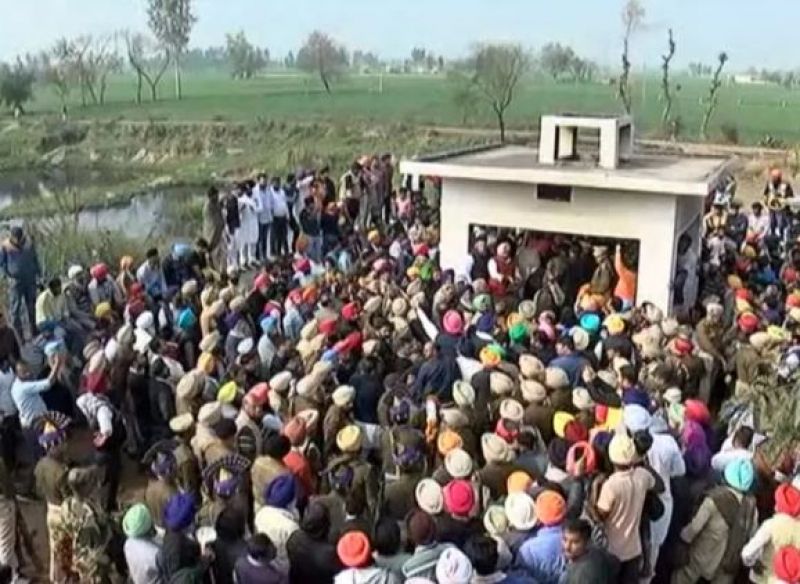 Cremation of Martyr Sukhjinder Singh