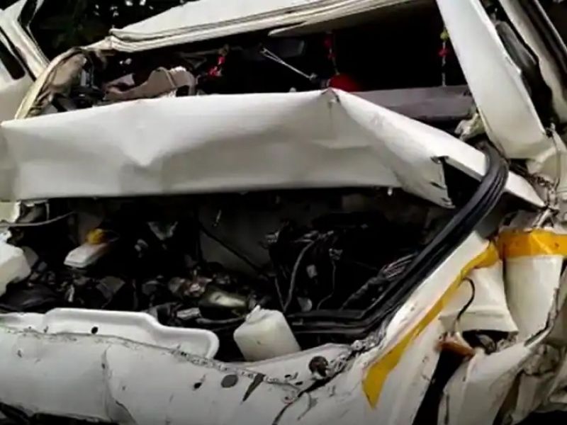 Big road accident in Sonipat 