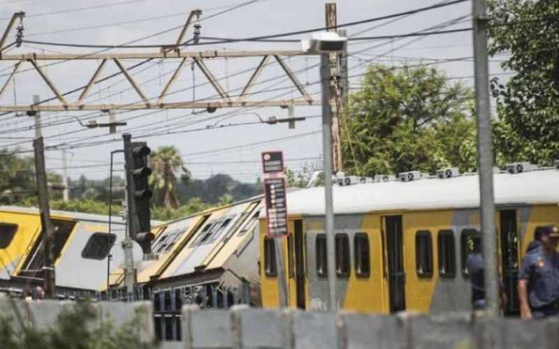 train crash in South Africa