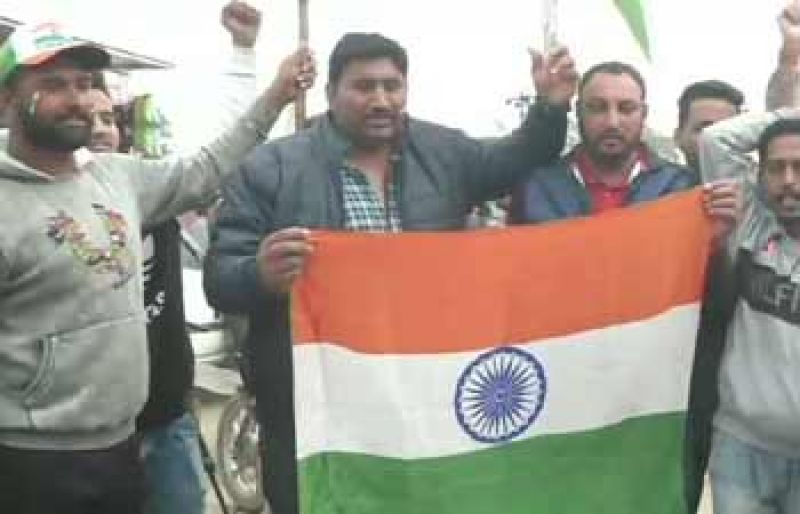 People arrived at Wahga Border