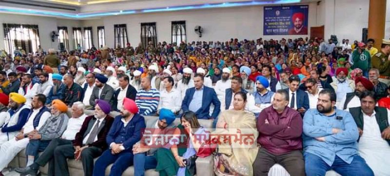 Charanjit Singh Channi at Banga