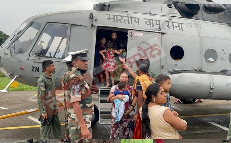 Indian Air Force evacuates 119 passengers
