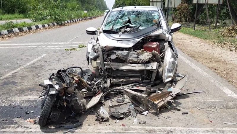 Tragic accident in Samrala