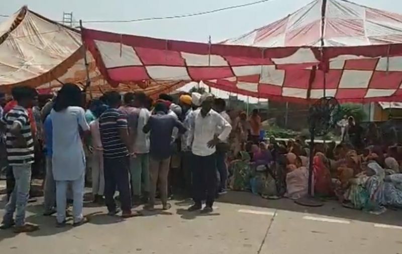 Patiala-Rajpura road protest-1