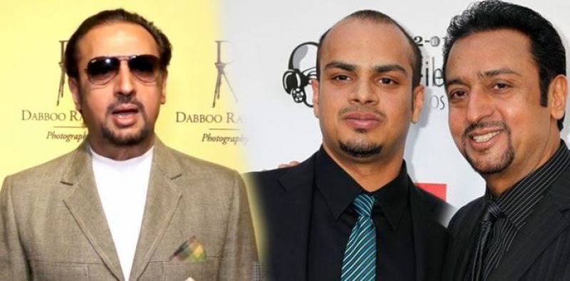 Gulshan Grover and Son