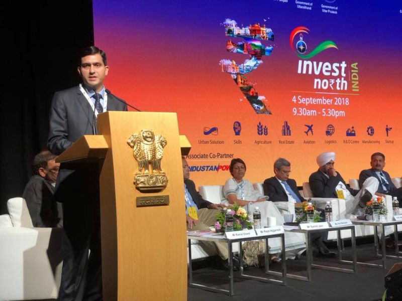 Manpreet Singh Badal in 'Invest North 2018' at Singapore