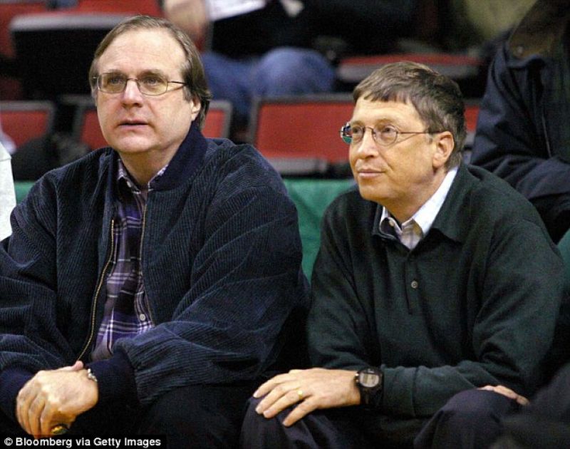 Paul with Bill Gates