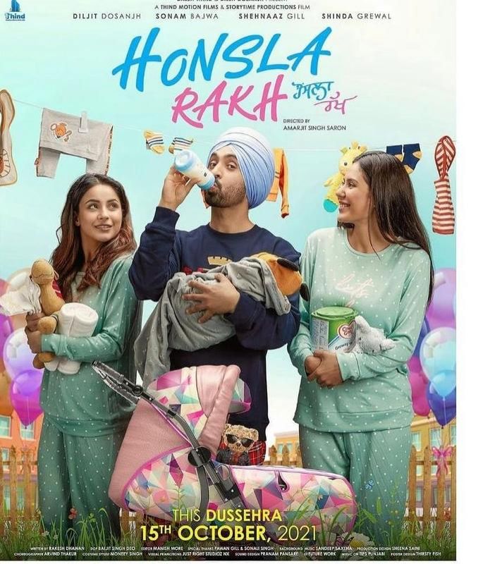 Laddi Cheema is promoting the movie 'Honsla Rakh' in a different way