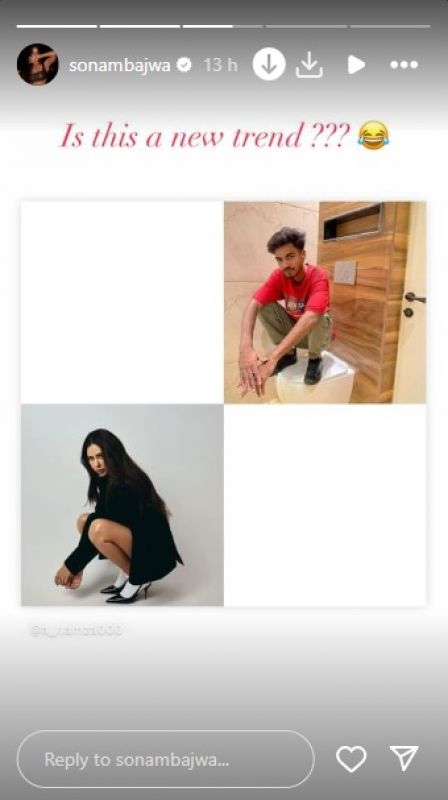 Sonam Bajwa latest photo trand News in punjabi