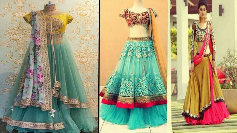 Layer Lehenga