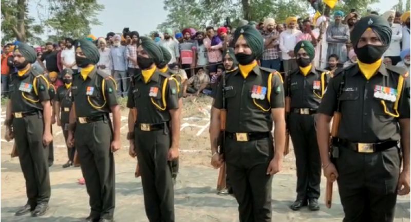 Shaheed Gajan Singh Funeral 
