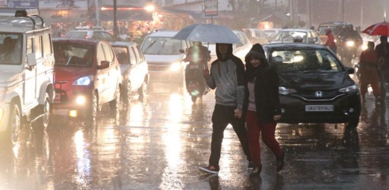 Heavy rainfall orange alert in uttarakhand