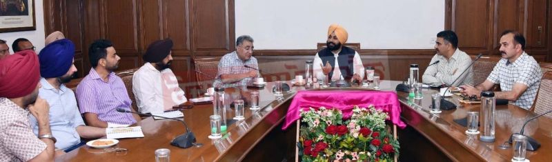 Harjot Bains Meeting With Jail Department Officials 