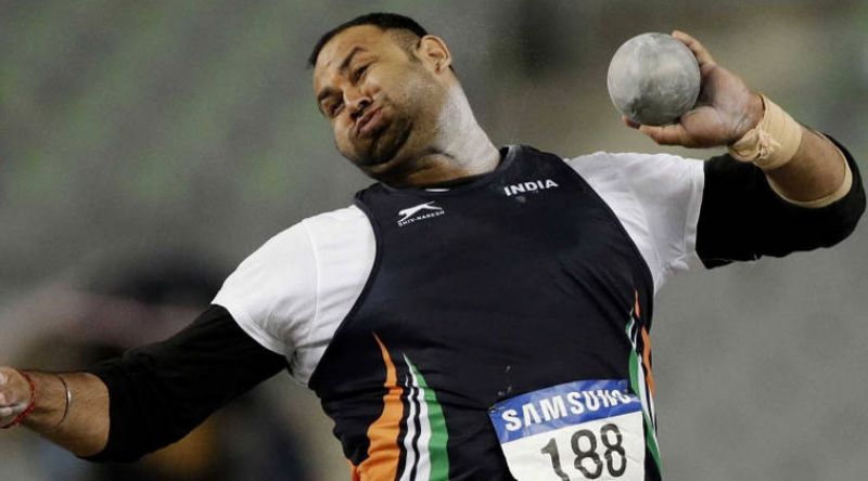 Shot putter Inderjeet Singh