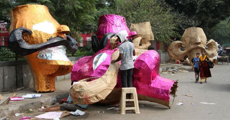 Recession hits effigy makers in Ravana this Dussehra