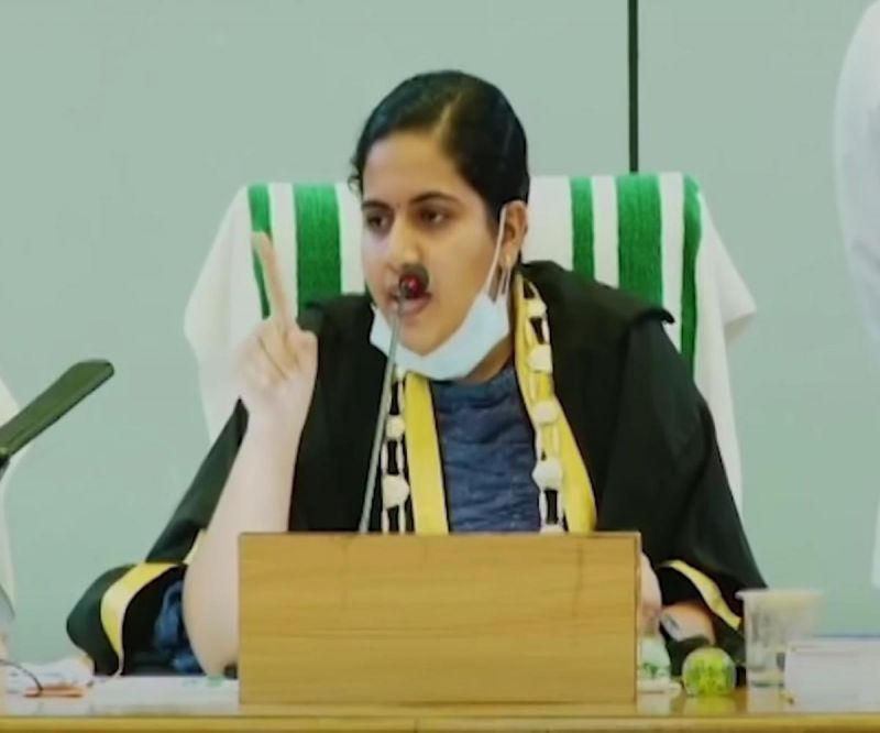 BJP leader calls Thiruvananthapuram Mayor Arya Rajendran ‘LKG student'