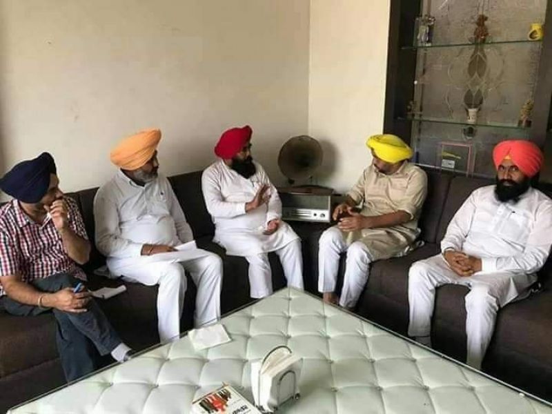 Master Baldev Singh rejoin AAP