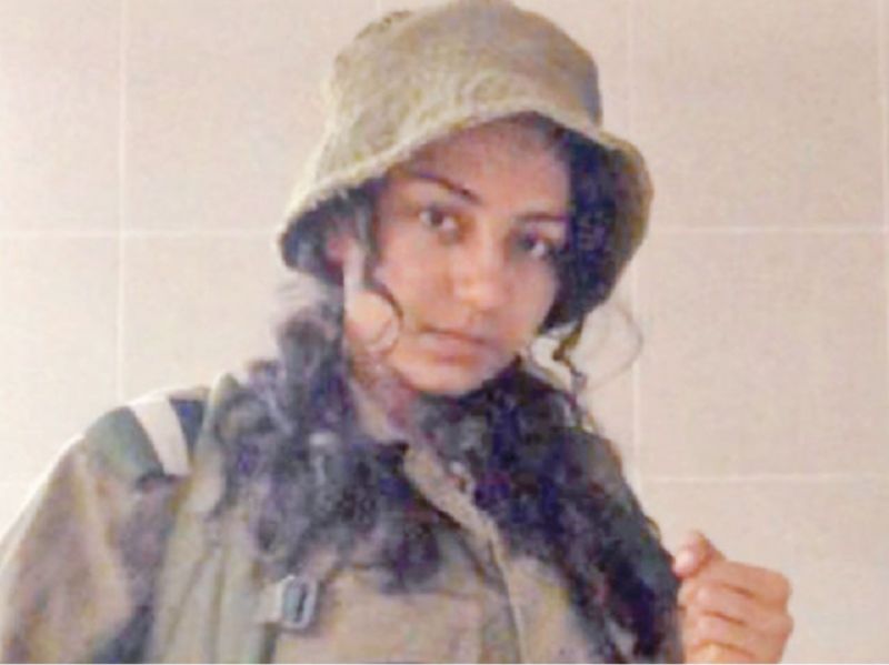  Nitisha, a 20-year-old girl from Gujarat, enlisted in the Israeli army