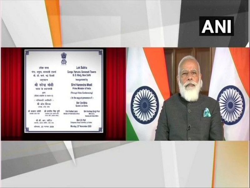 PM Modi inaugurates new 76 multi-storeyed flats for Members of Parliament in Delhi