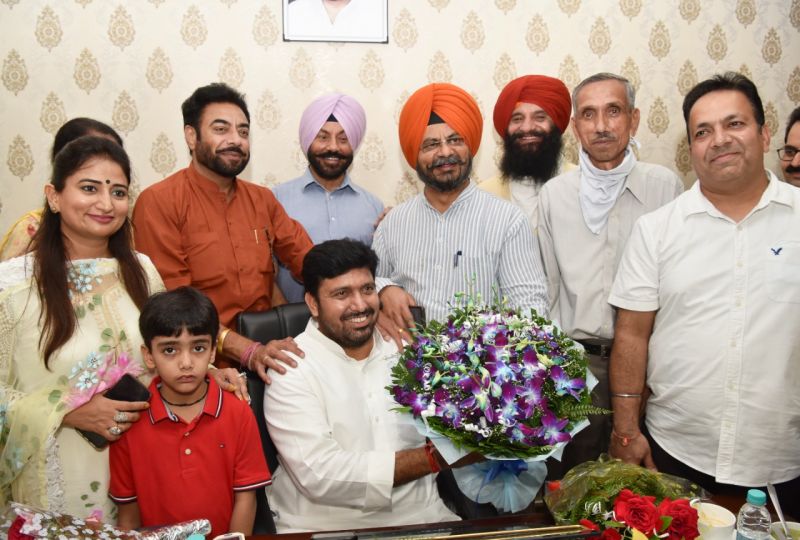 Puneet Saini Pinta takes over as Chairman Punjab Board of Traders