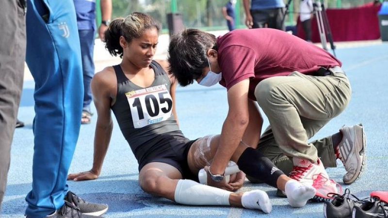 Hima Das out of Tokyo Olympics due to injury, says strong return