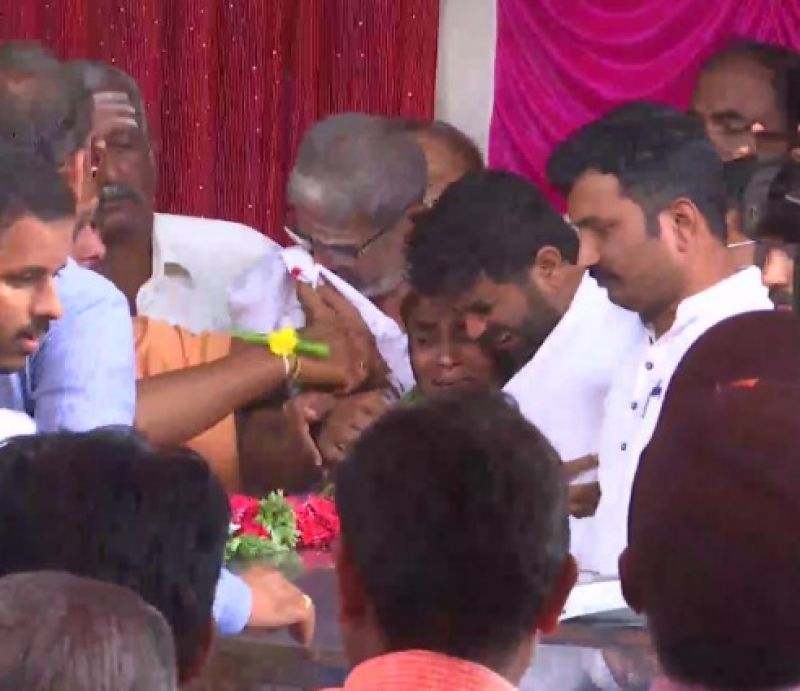 Mortal remains of Indian student killed in Ukraine arrives in Bengaluru