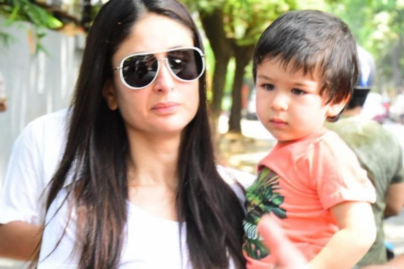 Kareena Kapoor Khan with her son 