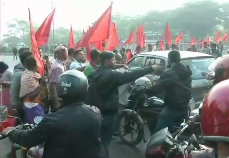 Bharat Bandh Protests Affect