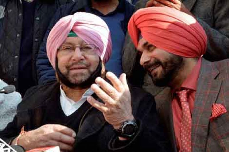 Sidhu's resignation in Road Rage case does not arise: Capt Amarinder
