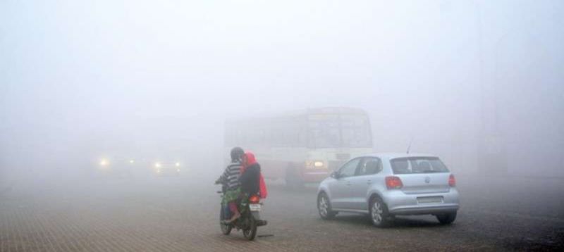 Delhi temperature reach 4 degrees 