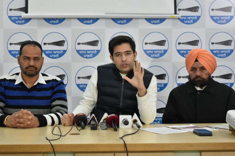 ‘In the regime of CM Channi, his nephew Honey amassed Money’: Raghav Chadha
