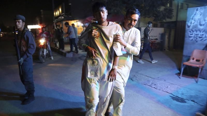 Deadly blasts target Kabul sports club