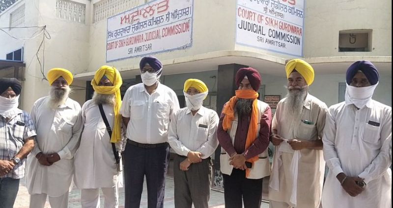 SAD Amritsar Leaders at Judicial Commission court 